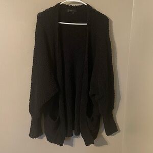 Black Popcorn Cardigan